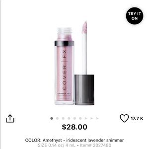 [3/$30] Cover Fx Shimmer Veil in Amethyst